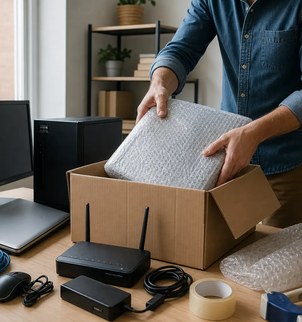 Editorial image for How to Pack a Home Office and Protect Computer Equipment